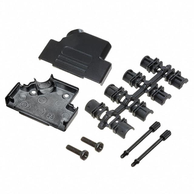 ACOV-SUB-25MB25 Assmann WSW Components  Carcasas traseras para conectores D-Sub en forma de D